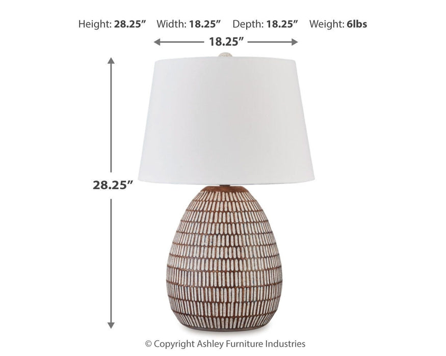 Darrich Lamp Set - US Furniture & Mattress (Waterbury,CT)*