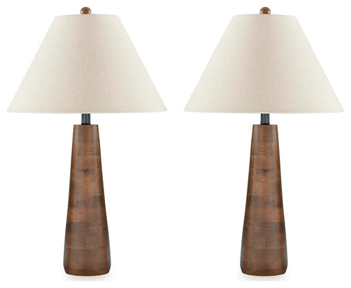 Danset Lamp Set - US Furniture & Mattress (Waterbury,CT)*