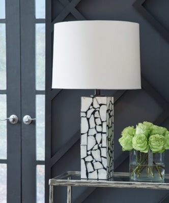 Macaria Table Lamp - US Furniture & Mattress (Waterbury,CT)*