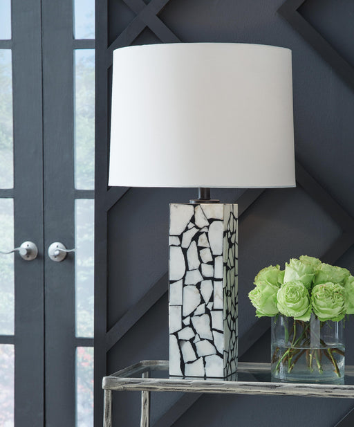 Macaria Table Lamp - US Furniture & Mattress (Waterbury,CT)*