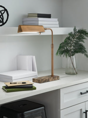 Yafe Desk Lamp - US Furniture & Mattress (Waterbury,CT)*
