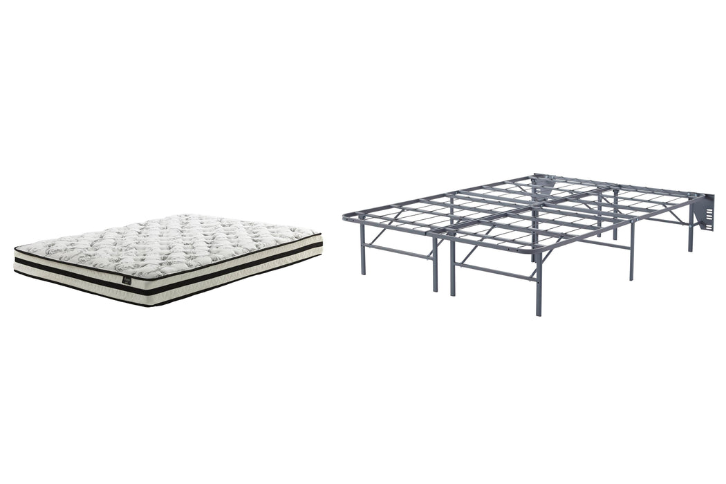 8 Inch Chime Innerspring Mattress Set - US Furniture & Mattress (Waterbury,CT)*