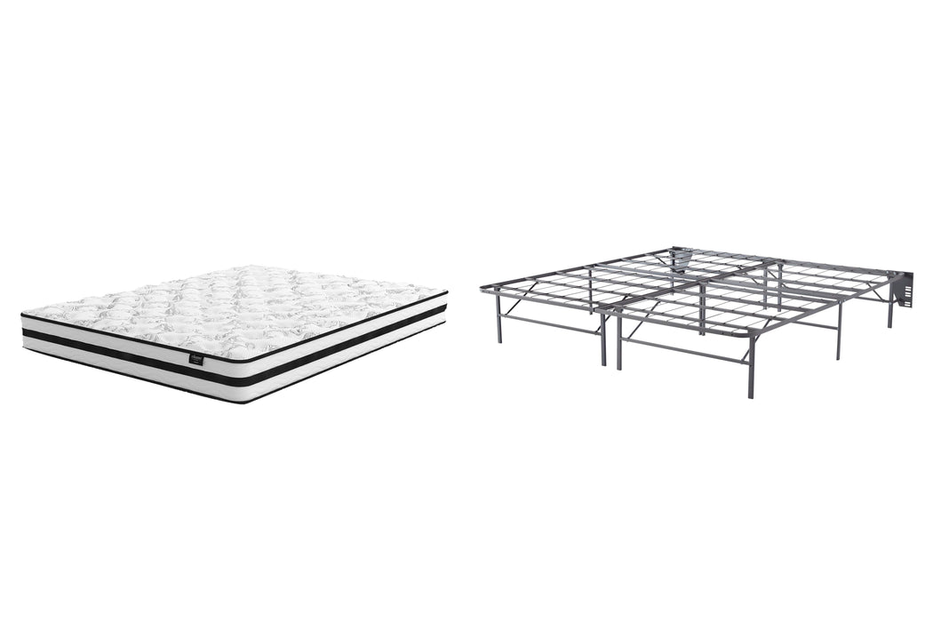 8 Inch Chime Innerspring Mattress Set - US Furniture & Mattress (Waterbury,CT)*