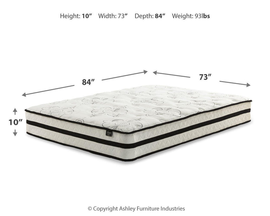 Chime 10 Inch Hybrid Mattress Package - US Furniture & Mattress (Waterbury,CT)*