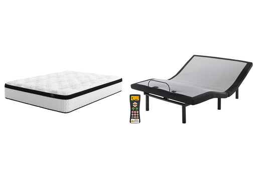 Chime 12 Inch California King Hybrid Mattress Package - US Furniture & Mattress (Waterbury,CT)*