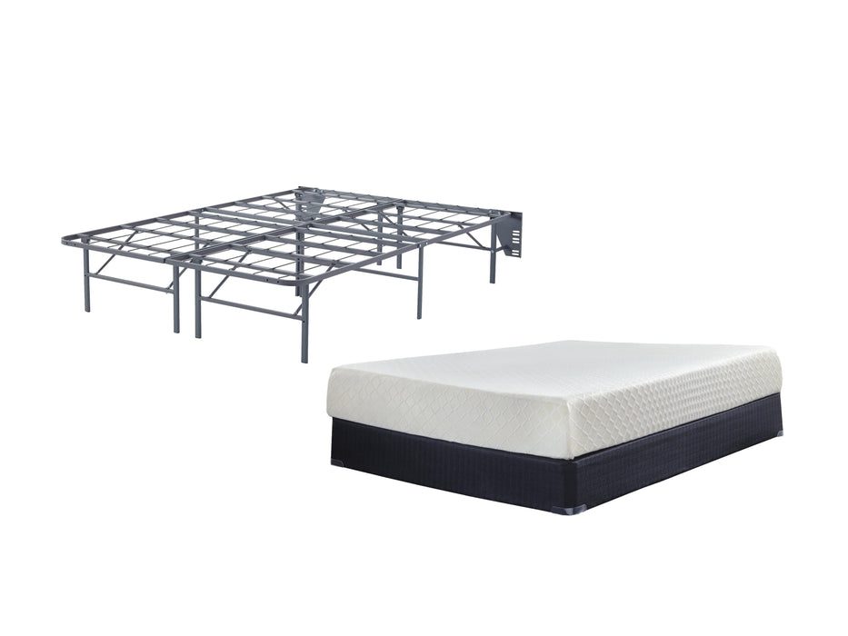 10 Inch Chime Memory Foam Mattress Set - US Furniture & Mattress (Waterbury,CT)*