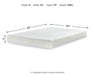 Chime 8 Inch Memory Foam Mattress in a Box - US Furniture & Mattress (Waterbury,CT)*