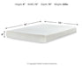 Chime 8 Inch Memory Foam Mattress in a Box - US Furniture & Mattress (Waterbury,CT)*