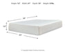 Chime 12 Inch Memory Foam Mattress in a Box - US Furniture & Mattress (Waterbury,CT)*