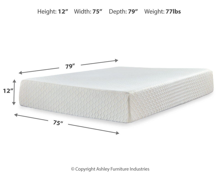 Chime 12 Inch Memory Foam Mattress in a Box - US Furniture & Mattress (Waterbury,CT)*