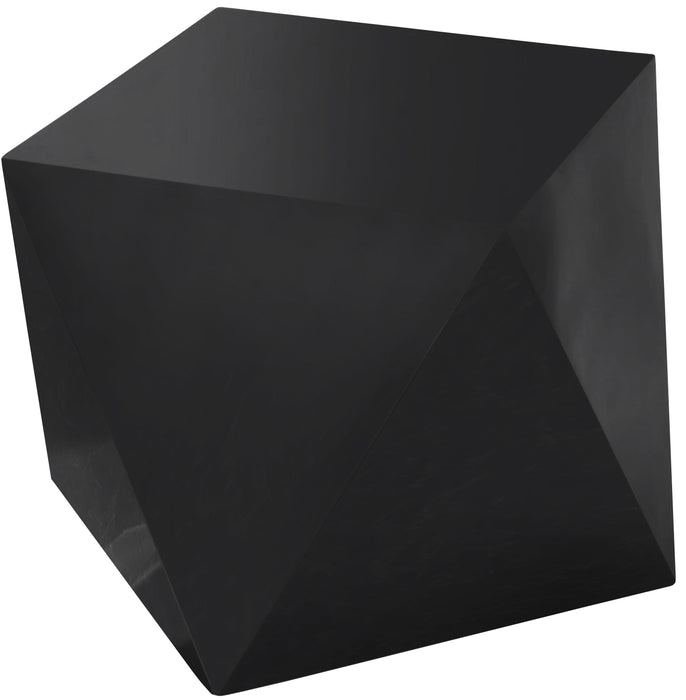 Gemma Matte Black End Table image