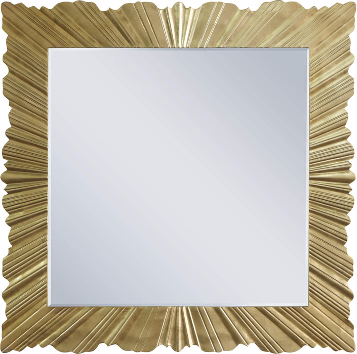 Golda Gold Leaf Mirror