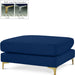 Julia Navy Velvet Modular Ottoman image