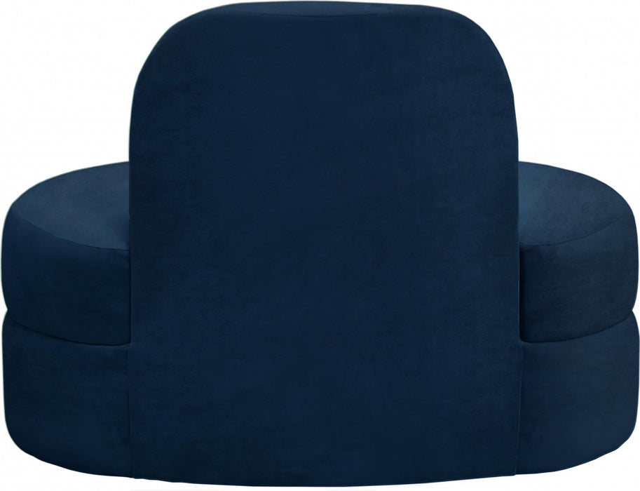 Mitzy Navy Velvet Chair