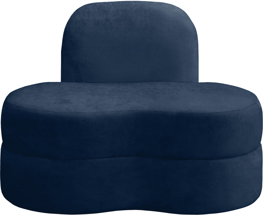 Mitzy Navy Velvet Chair