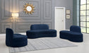 Mitzy Navy Velvet Sofa - US Furniture & Mattress (Waterbury,CT)*