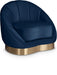 Shelly Navy Velvet Chair image