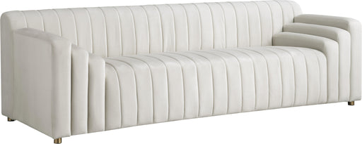 Naya Cream Velvet Sofa image