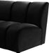 Infinity Black Velvet 4pc. Modular Sectional - US Furniture & Mattress (Waterbury,CT)*