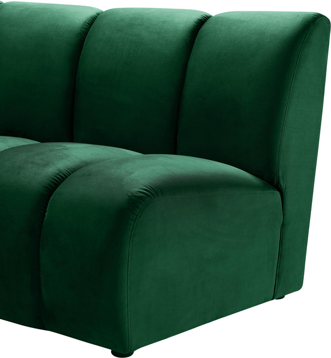 Infinity Green Velvet 2pc. Modular Sectional - US Furniture & Mattress (Waterbury,CT)*