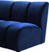 Infinity Navy Velvet 9pc. Modular Sectional - US Furniture & Mattress (Waterbury,CT)*