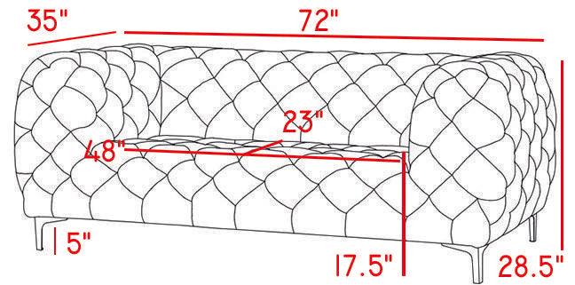 Mercer Black Velvet Loveseat - US Furniture & Mattress (Waterbury,CT)*