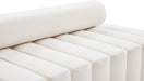 Melody Cream Velvet Sofa - US Furniture & Mattress (Waterbury,CT)*
