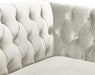 Michelle Cream Velvet Loveseat - US Furniture & Mattress (Waterbury,CT)*