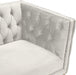 Michelle Cream Velvet Loveseat - US Furniture & Mattress (Waterbury,CT)*