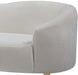 Ritz Cream Velvet Sofa - US Furniture & Mattress (Waterbury,CT)*