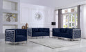 Opal Navy Velvet Sofa - US Furniture & Mattress (Waterbury,CT)*