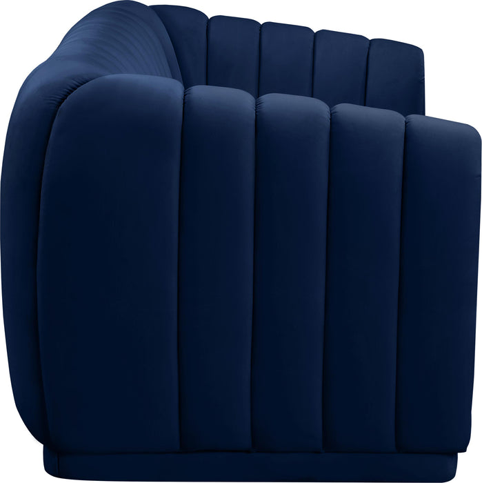 Dixie Navy Velvet Sofa