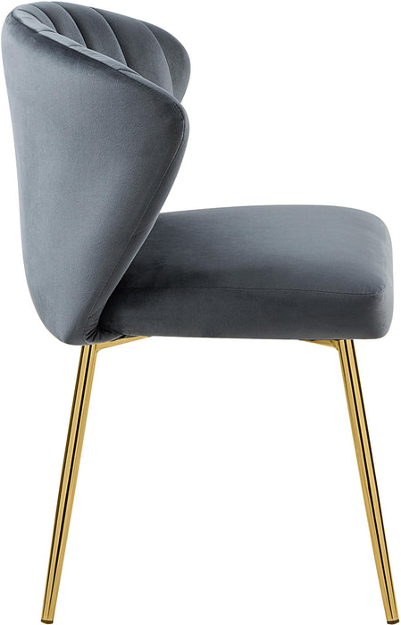 Finley Grey Velvet Dining Chair