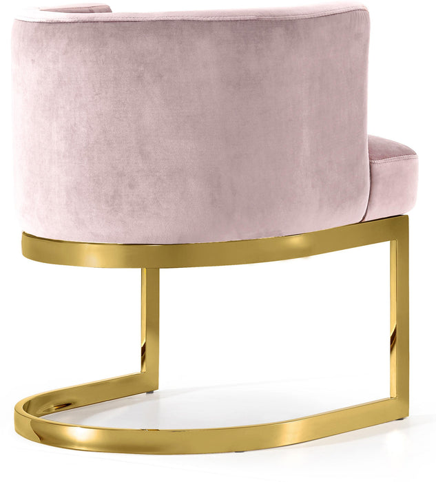 Gianna Pink Velvet Dining Chair