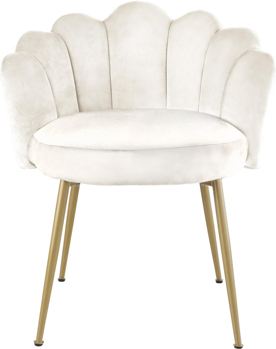 Claire Cream Velvet Dining Chair