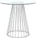 Gio Chrome Counter Height Table image