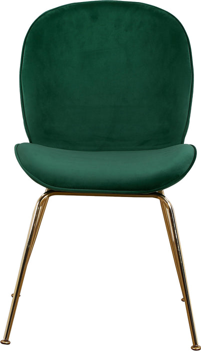 Paris Green Velvet Dining Chair