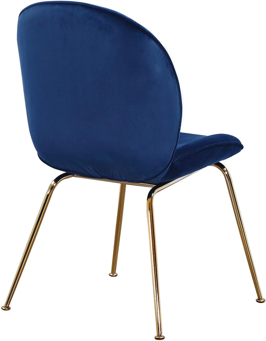 Paris Navy Velvet Dining Chair