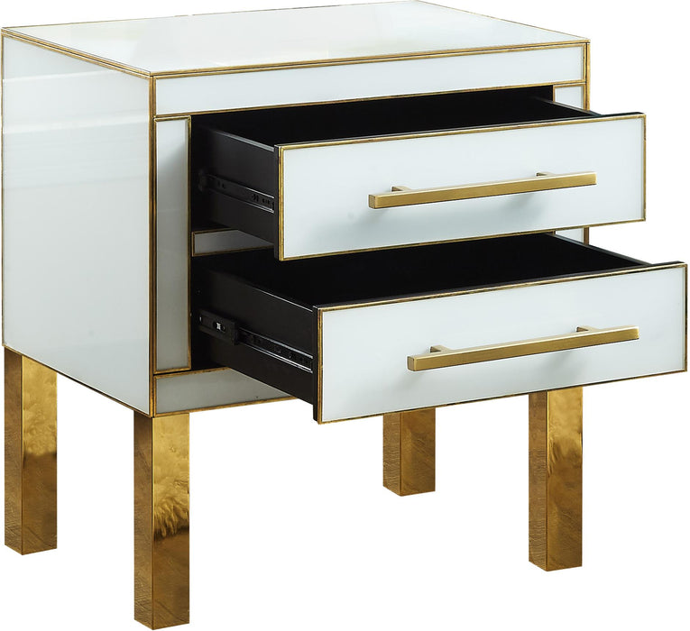 Gigi White Side Table