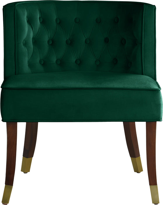 Perry Green Velvet Dining Chair