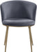 Skylar Grey Velvet Dining Chair - US Furniture & Mattress (Waterbury,CT)*