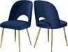 Logan Navy Velvet Dining Chair image