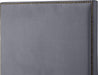 Harlie Grey Velvet King Bed - US Furniture & Mattress (Waterbury,CT)*