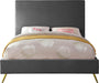 Jasmine Grey Velvet Full Bed - US Furniture & Mattress (Waterbury,CT)*