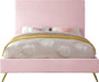 Jasmine Pink Velvet Full Bed - US Furniture & Mattress (Waterbury,CT)*