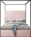 Jax Pink Velvet Queen Bed - US Furniture & Mattress (Waterbury,CT)*