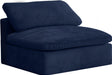 Cozy Navy Velvet Chair image