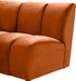 Infinity Cognac Velvet 9pc. Modular Sectional - US Furniture & Mattress (Waterbury,CT)*