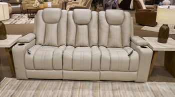 Elevate Edges Reclining Sofa with Drop Down Table - US Furniture & Mattress (Waterbury,CT)*