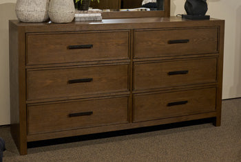 Dacylyn Dresser and Mirror - US Furniture & Mattress (Waterbury,CT)*